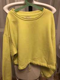 Bluza Cropp S neonowa