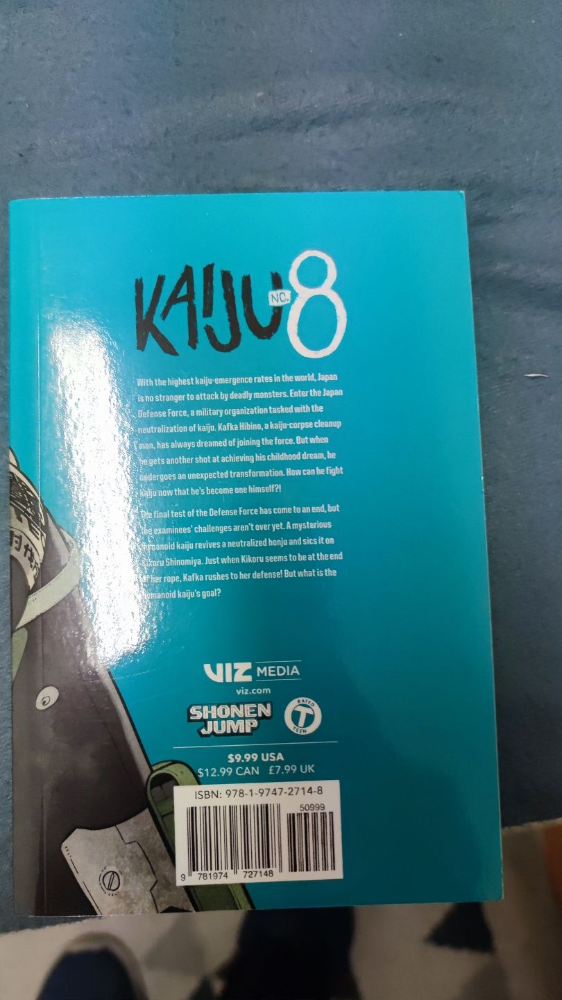 Kaiju 8 vol 2 inglês