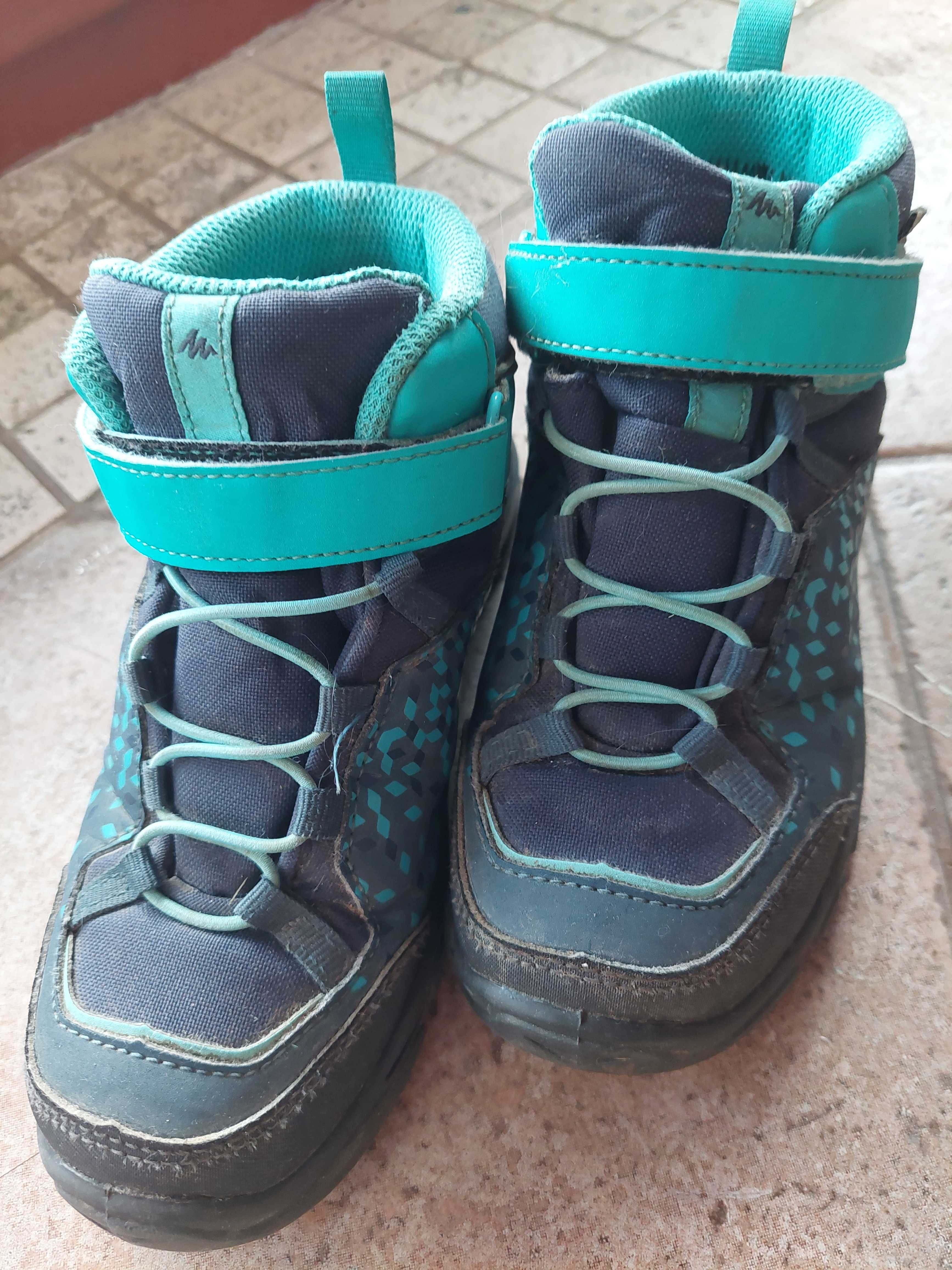 buty dziecięce trekkingowe quechua r.31