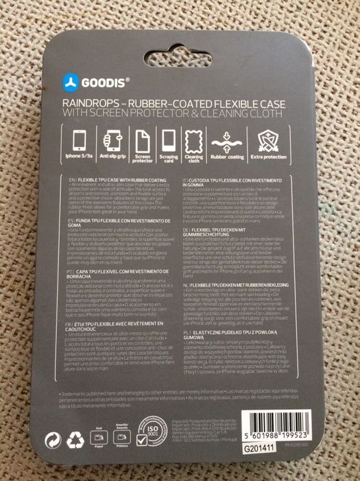 Capa plástico duro IPhone 5 / 5s nova Goodis