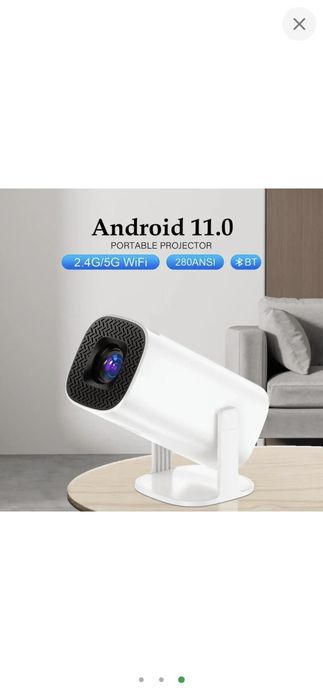 Проектор 4K Android 11 smart tv Домашній Кінотеатр Transpeed Magic Cub