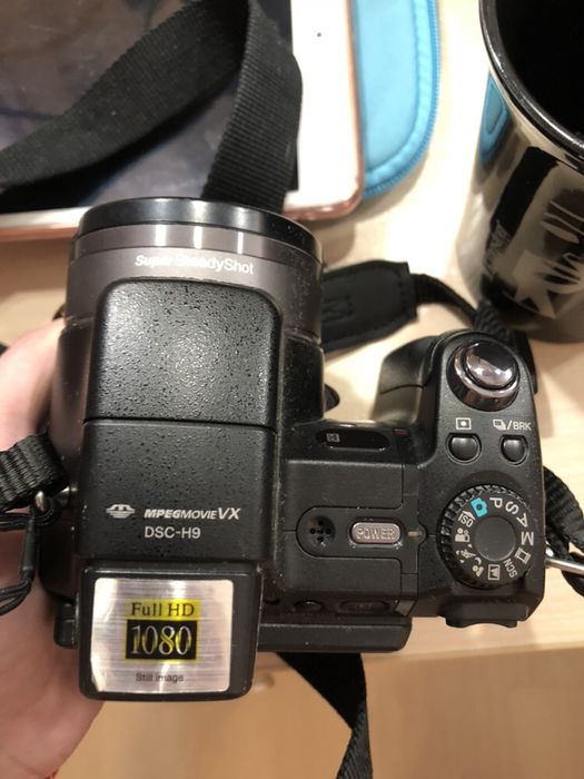Цифровой профессиональный фотоаппарат фотокамера цифровик Sony DSC-H9