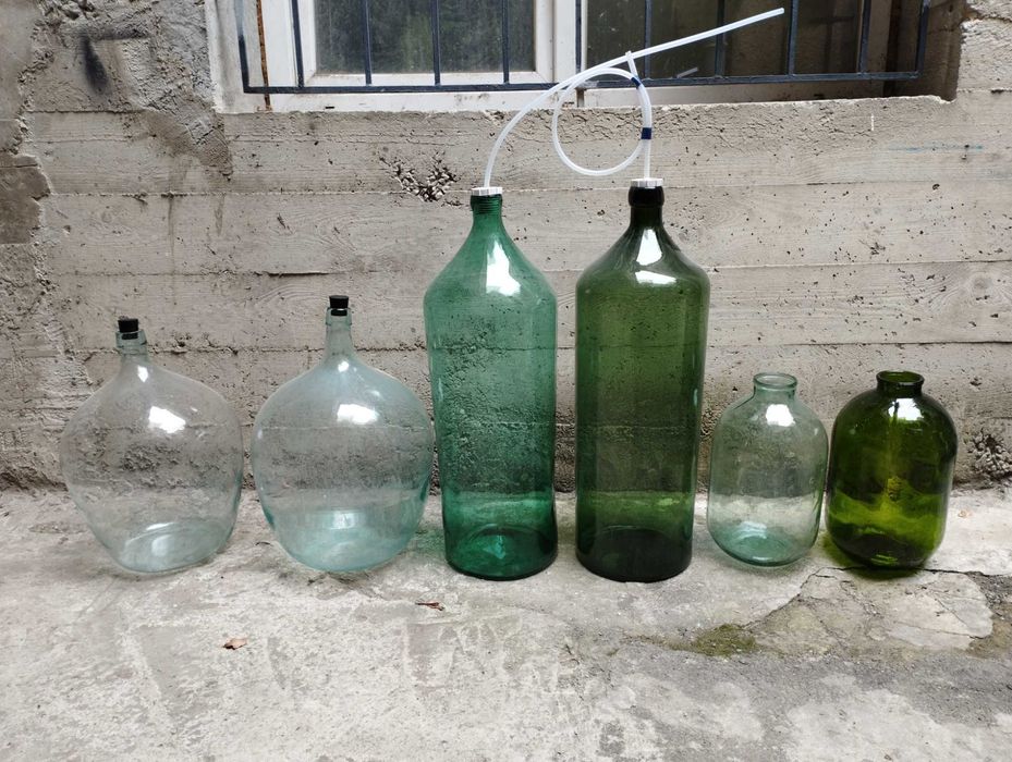 Бутыль для Вина Антиквариат бутель бутль 25-30 литров.