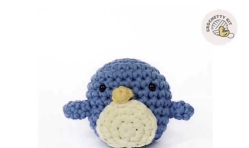 Новий запакований набір для в‘язання іграшки пінгвіна Crochetty Kit