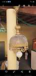 Candeeiro de Teto Vintage Dourado