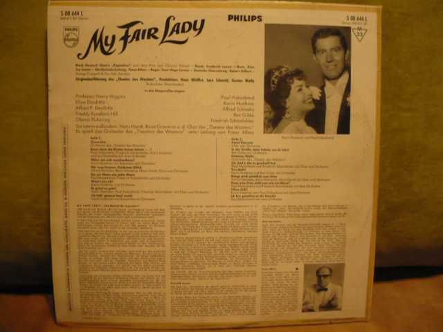 Płyta winylowa My fair lady.1962 rok  MONO