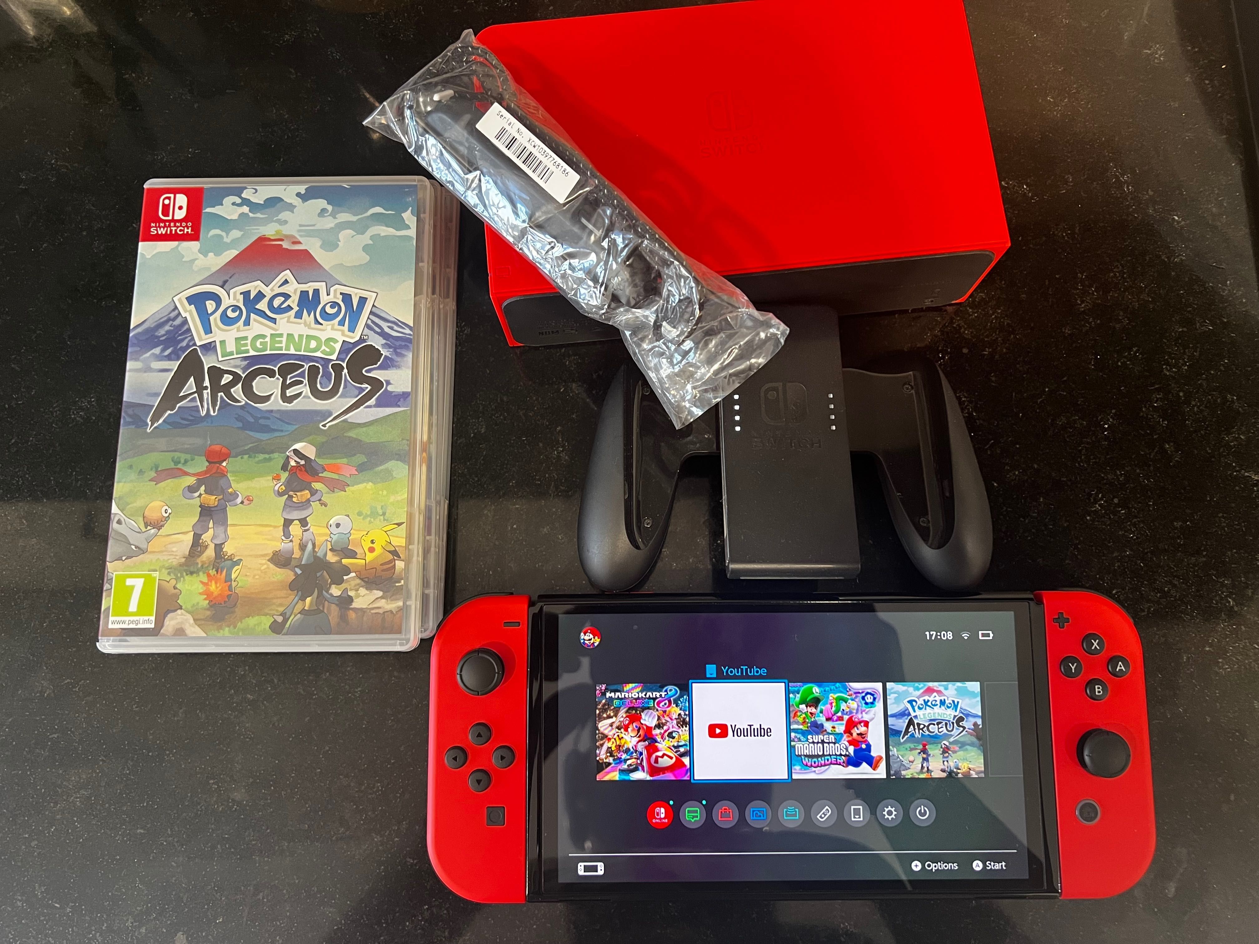 Nintendo Switch Oled ( Mario Red Edition ) 64GB