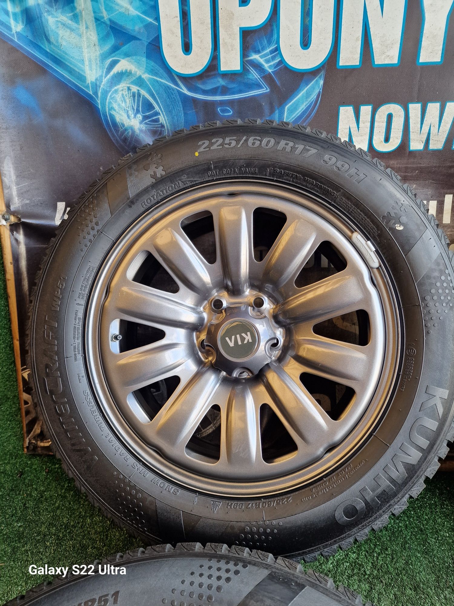 Koła zimowe 17 5×114.3 Kia Sportage Sorento  Hyundai tucson IX35 IX55