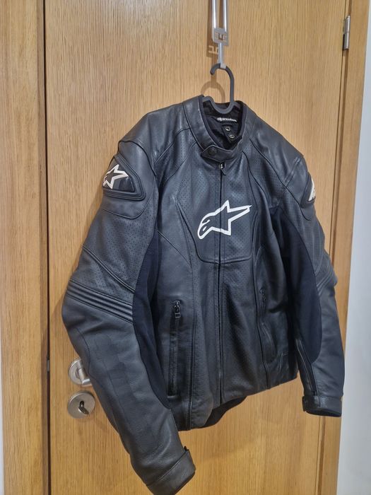 Casaco Couro Alpinestars GP-R 52 M/L