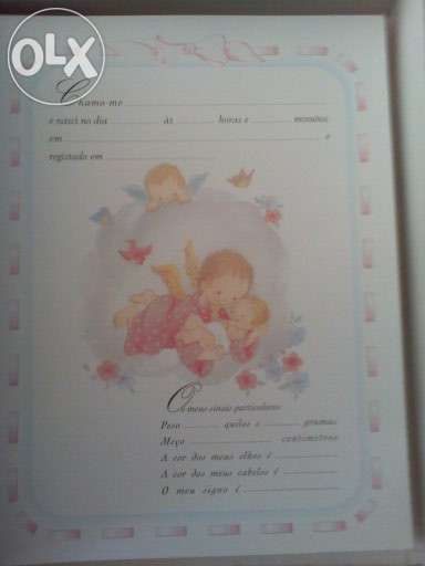Álbuns em Prata de lei de nascimento bebe