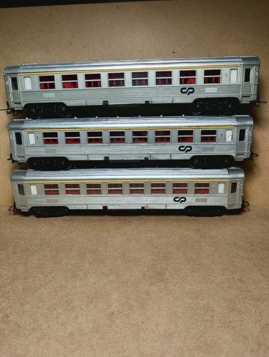 Conjunto de carruagens passageiros, H0 1/87