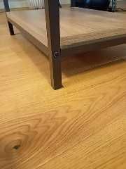 Regał w stylu loft idealny na winyle – metal + dąb, 180 na 60 na 40 cm