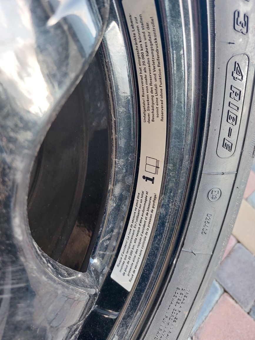 Запаска 225 /60/16 5/112 мерседес w220