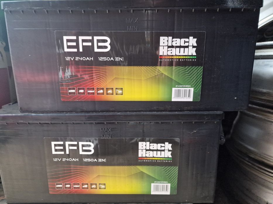AKUMULATOR 12V 240AH/1250A "EFB" Nowe ciężarówka/TiR