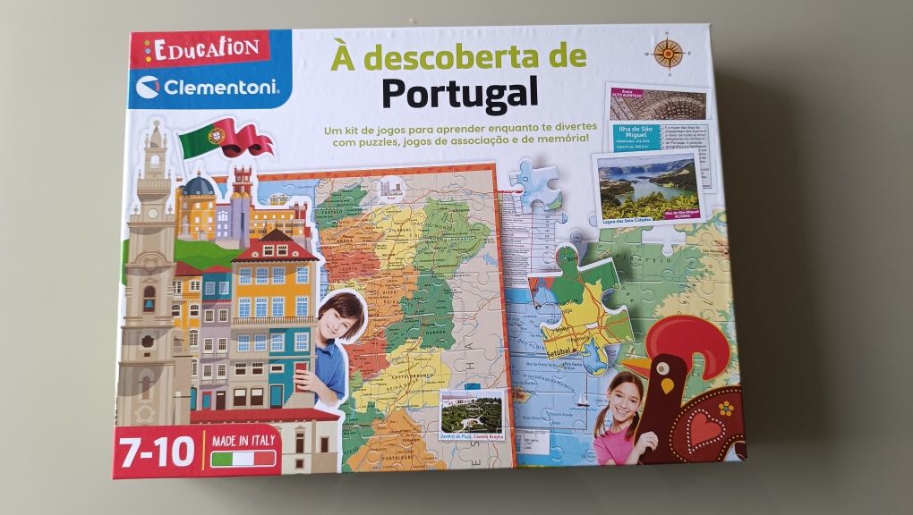 Puzzle/jogo À Descoberta de Portugal