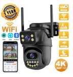 Kamera zewnętrzna- WIFI 4K 8MP HD! Automatyczne śledzenie- Podczerwień