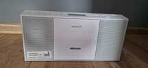 Radio Sony ZS PE60 radioodtwarzacz biały, radio kuchenne CD USB