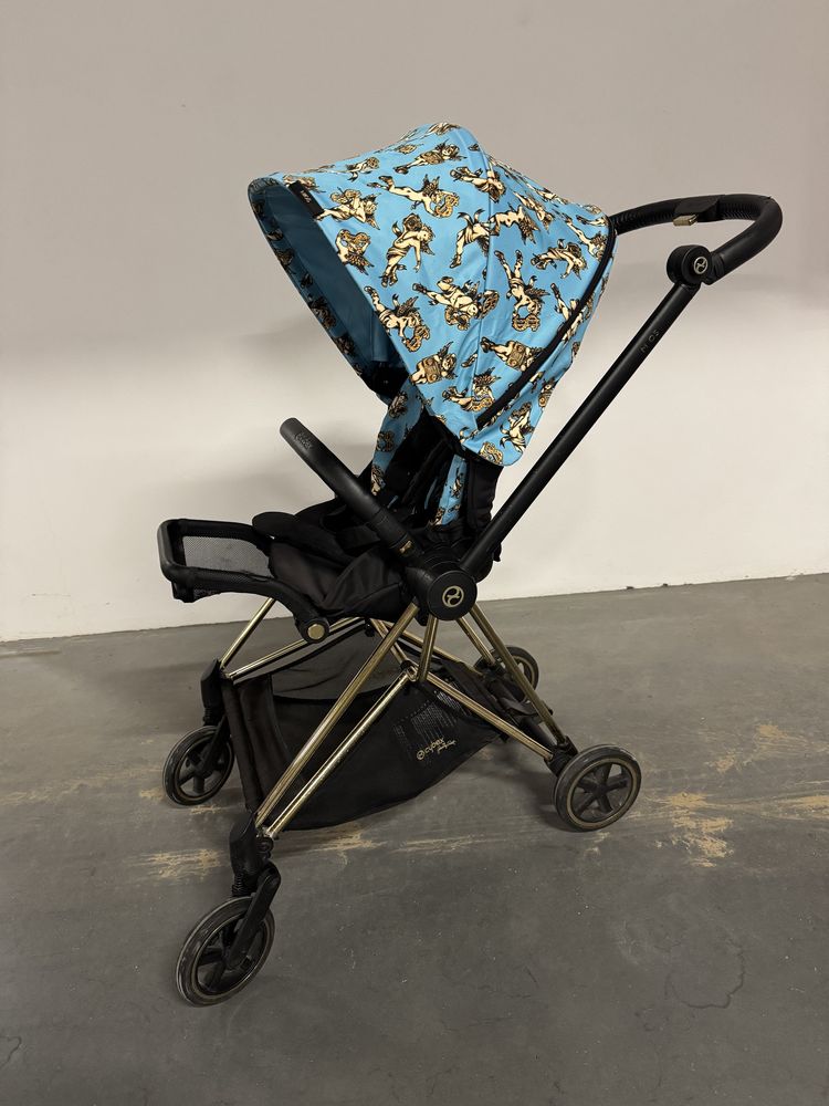 Wózek Cybex Mios Jeremy Scott 2.0 niebieski skrzydła