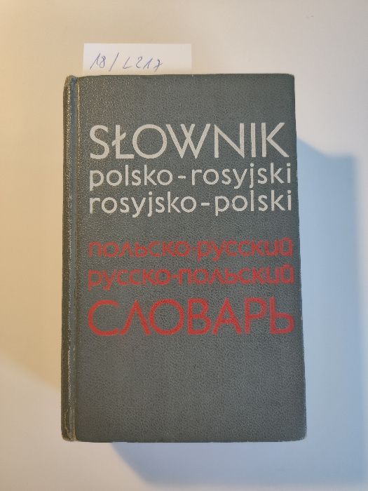 Słownik rosyjsko polski, polsko rosyjski