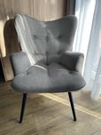 Fotel Vicky loco 73x94cm taupe/szary