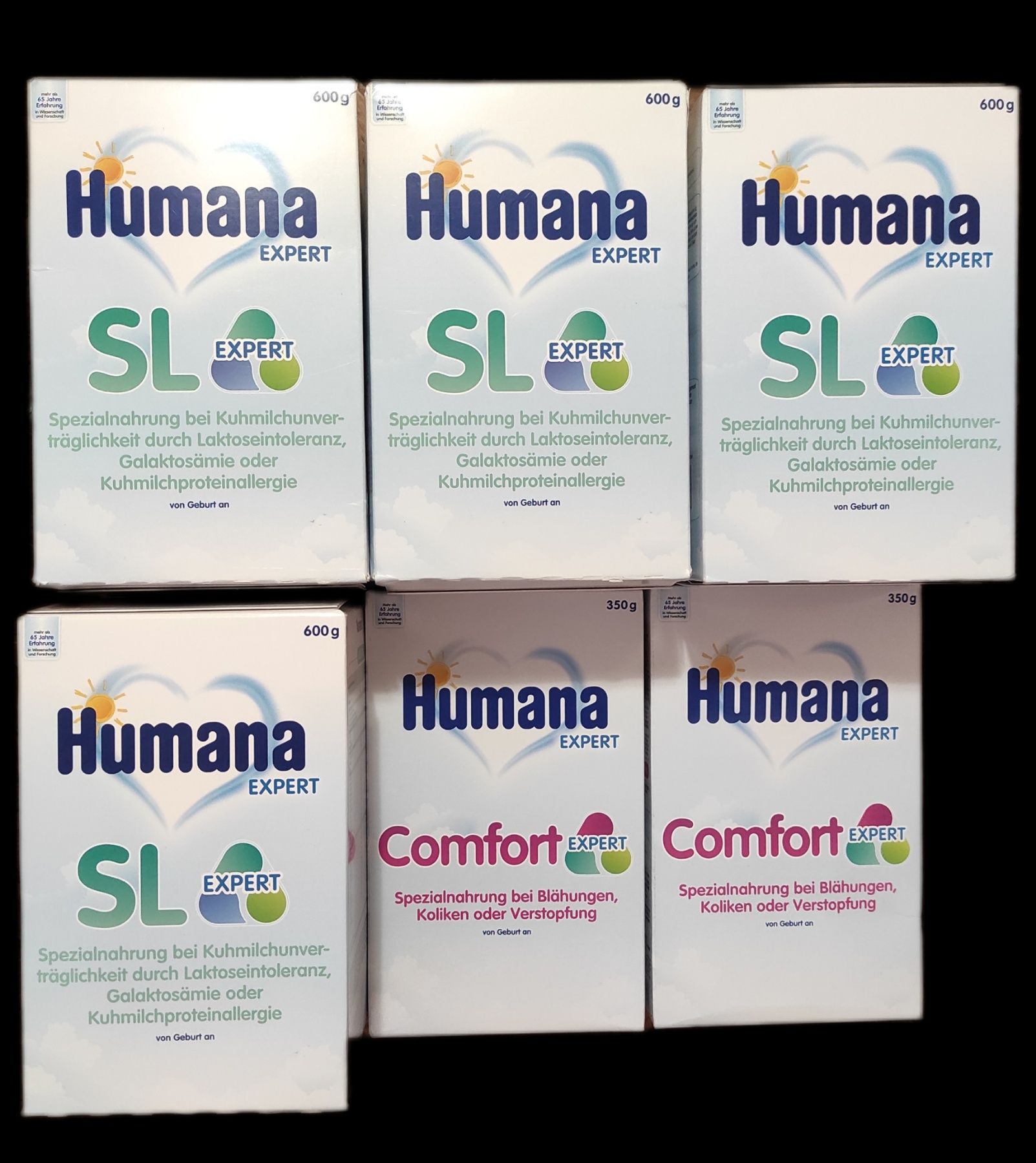 Суміш Humana SL expert 600г.,humana смесь 600g.,humana comfort expert