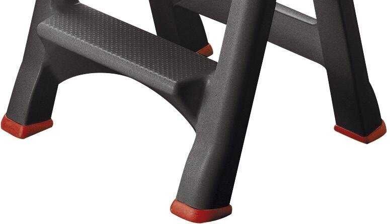 Драбина-стілець Curver пластикова розкладна графіт