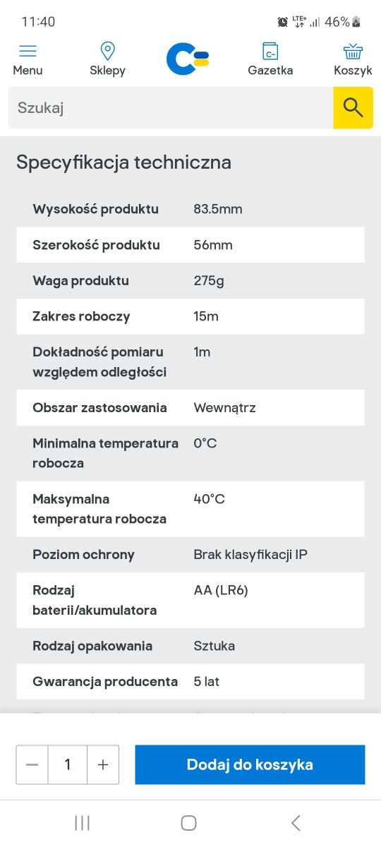 Poziomnica Laserowa MAGNESSON