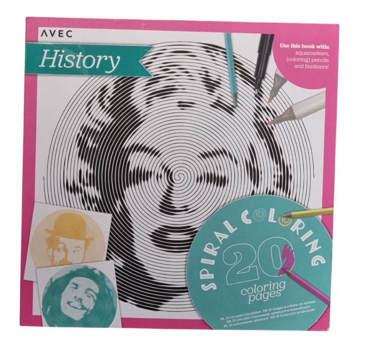 Kolorowanki spiralne History