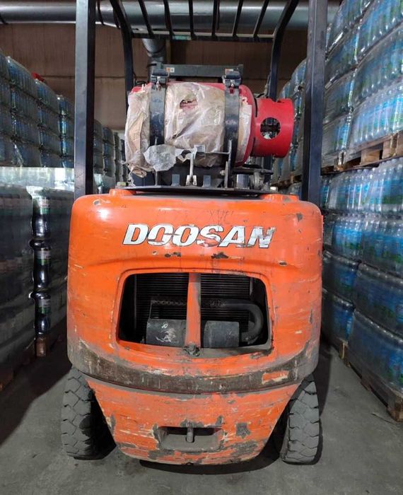 Аренда вилочного погрузчика б/у Doosan G15S-5, газовый