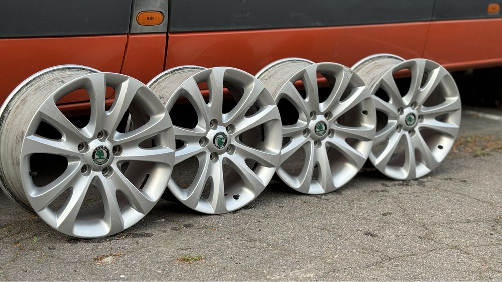 Диски R17 5x112 Skoda 7.5J ET49  Original  VAG VW/Audi/Seat,Cupra