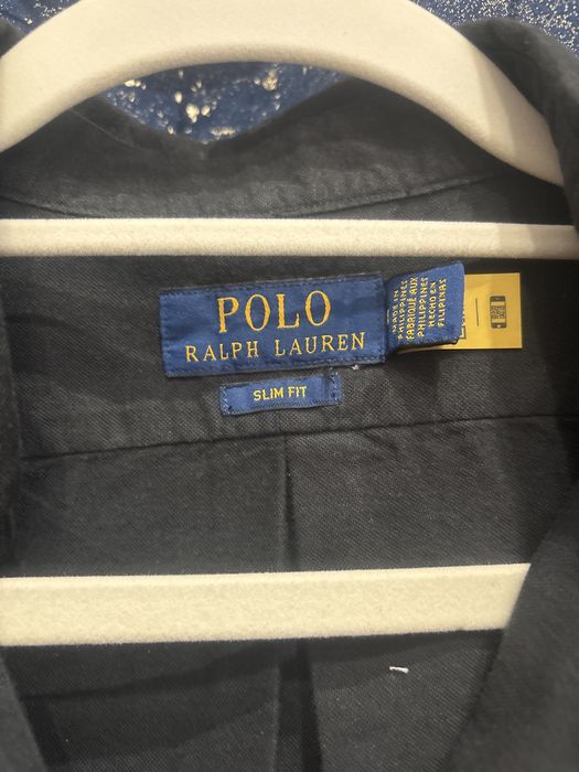Nowa czarna koszula slim fit Polo Ralph Lauren rozmiar M