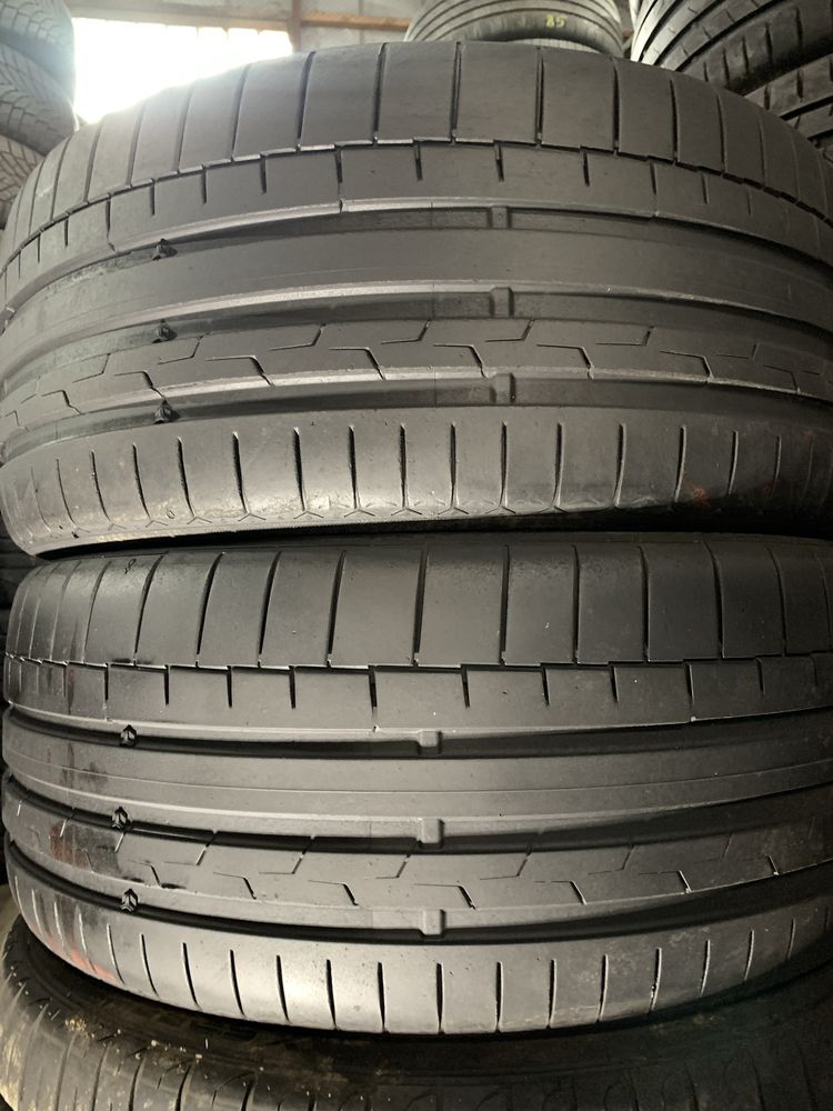 Шины б/у лето 255/40 20 Continental sport 6