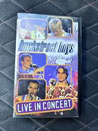 Kaseta VHS - Backstreet Boys Live in Concert