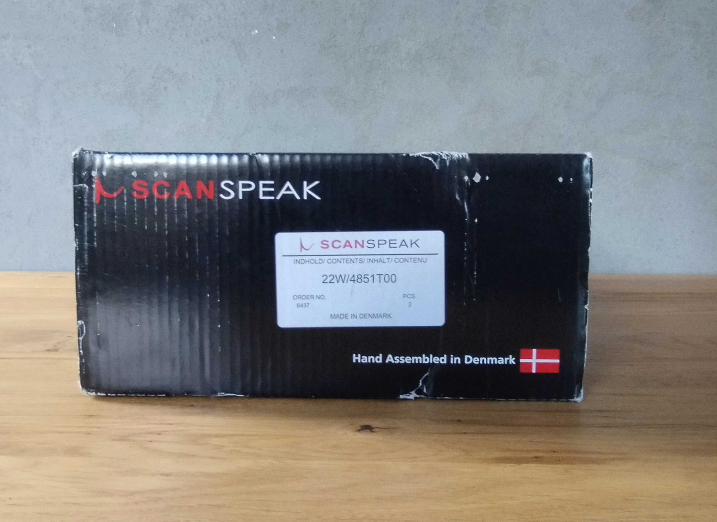Scan Speak Revelator 22W/4851T00 głośniki niskotonowe, para