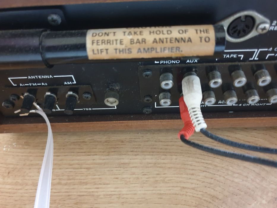 Amplituner Sansui QR 1500 + kolumny Sansui SP 50 gratis