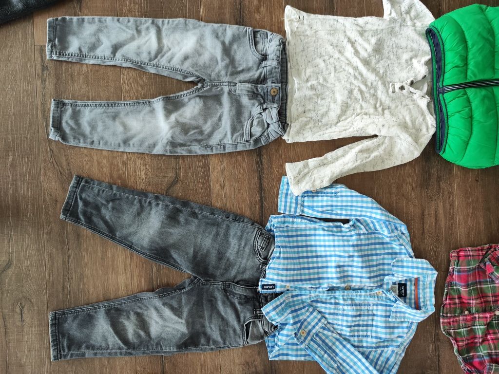 Zestaw ubrań paka paczka dla chłopca 98/104 3-4 lata 12 szt Zara
