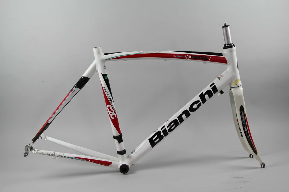 Rama Szosowa Aluminiowa Widelec Karbonowy BIANCHI NIRONE Szosa