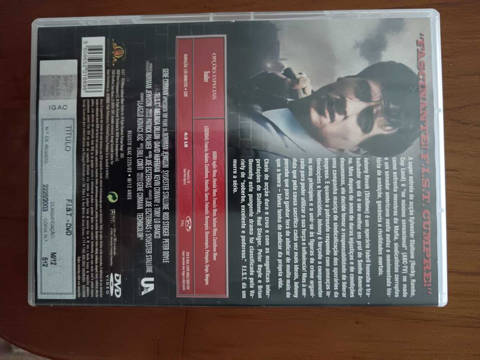 filme dvd original - f.i.s.t