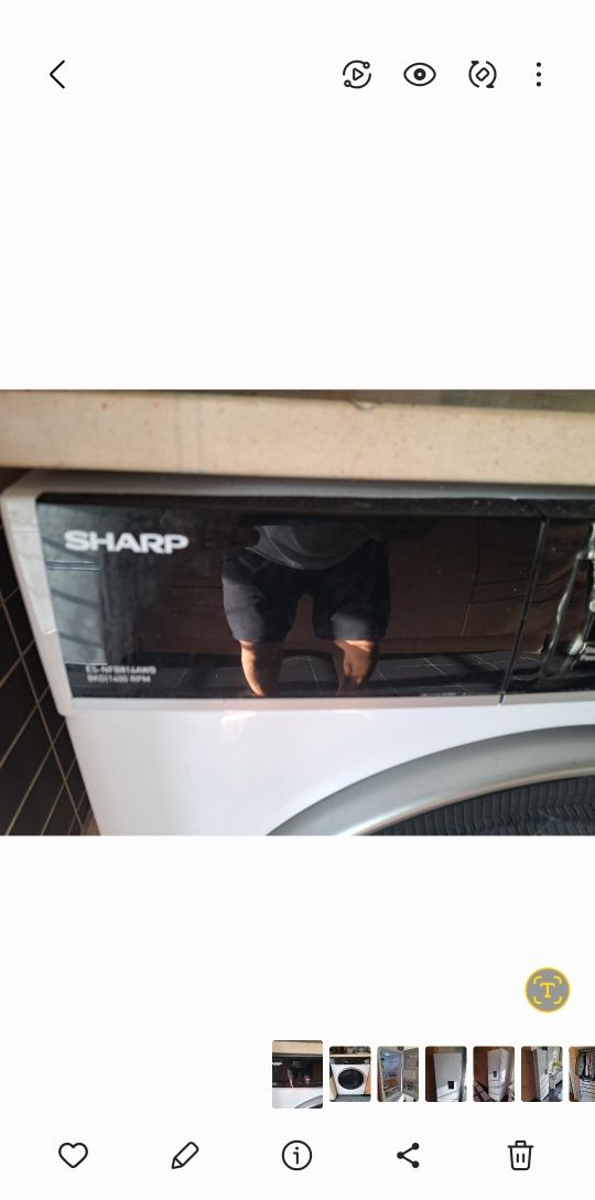 Máquina da Roupa 8kg