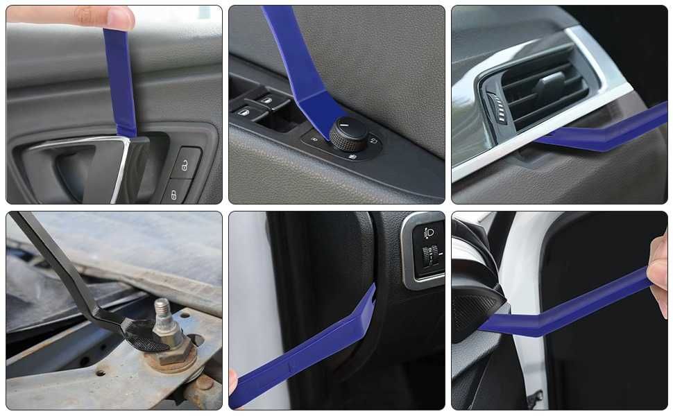 Kit / Conjunto ferramentas auto interior e exterior