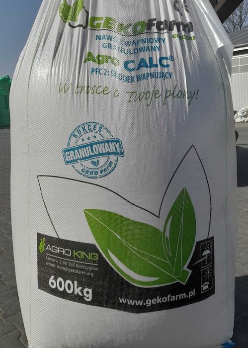 Wapno Agrocalc w super cenie (może być stosowane w gosp ekologicznych)