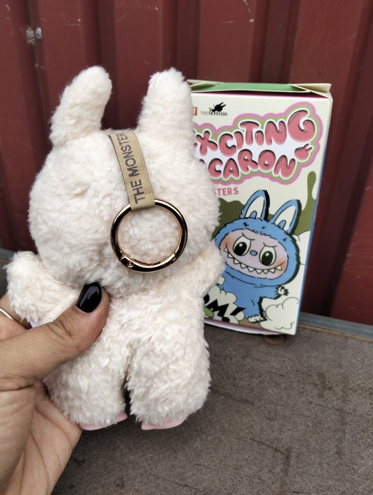 Labubu lafufu seria Exciting macaron kolor Soymilk