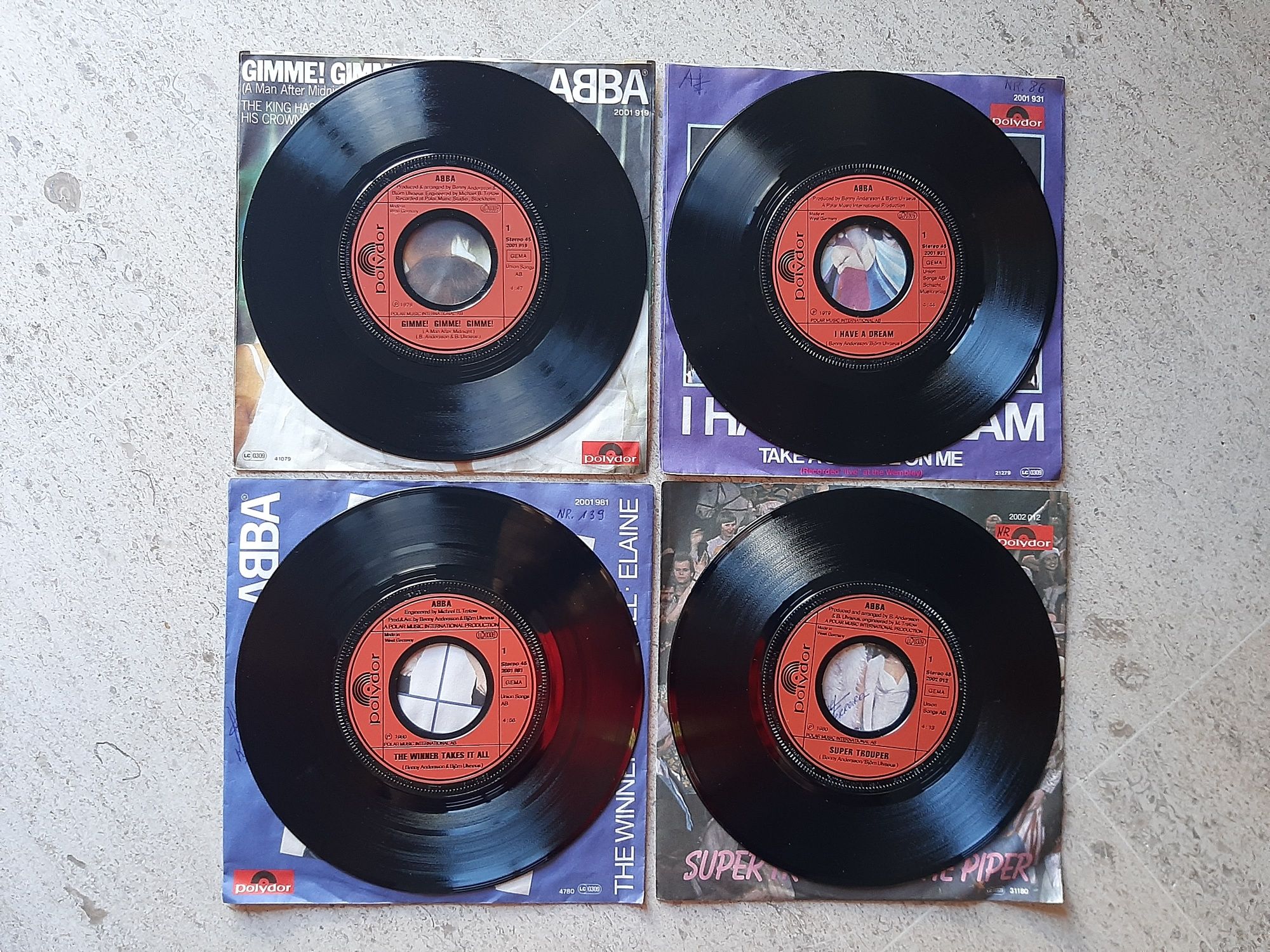 Abba - 4 singles