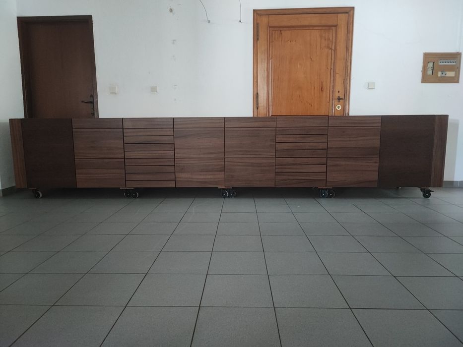 Bancada De Trabalho Pro Portas Gavetas Madeira Armazém Oficina Loja !