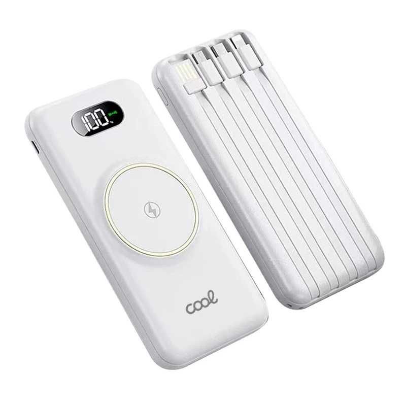 Power Bank Universal 10.000mAh + Carregamento sem Fio Qi