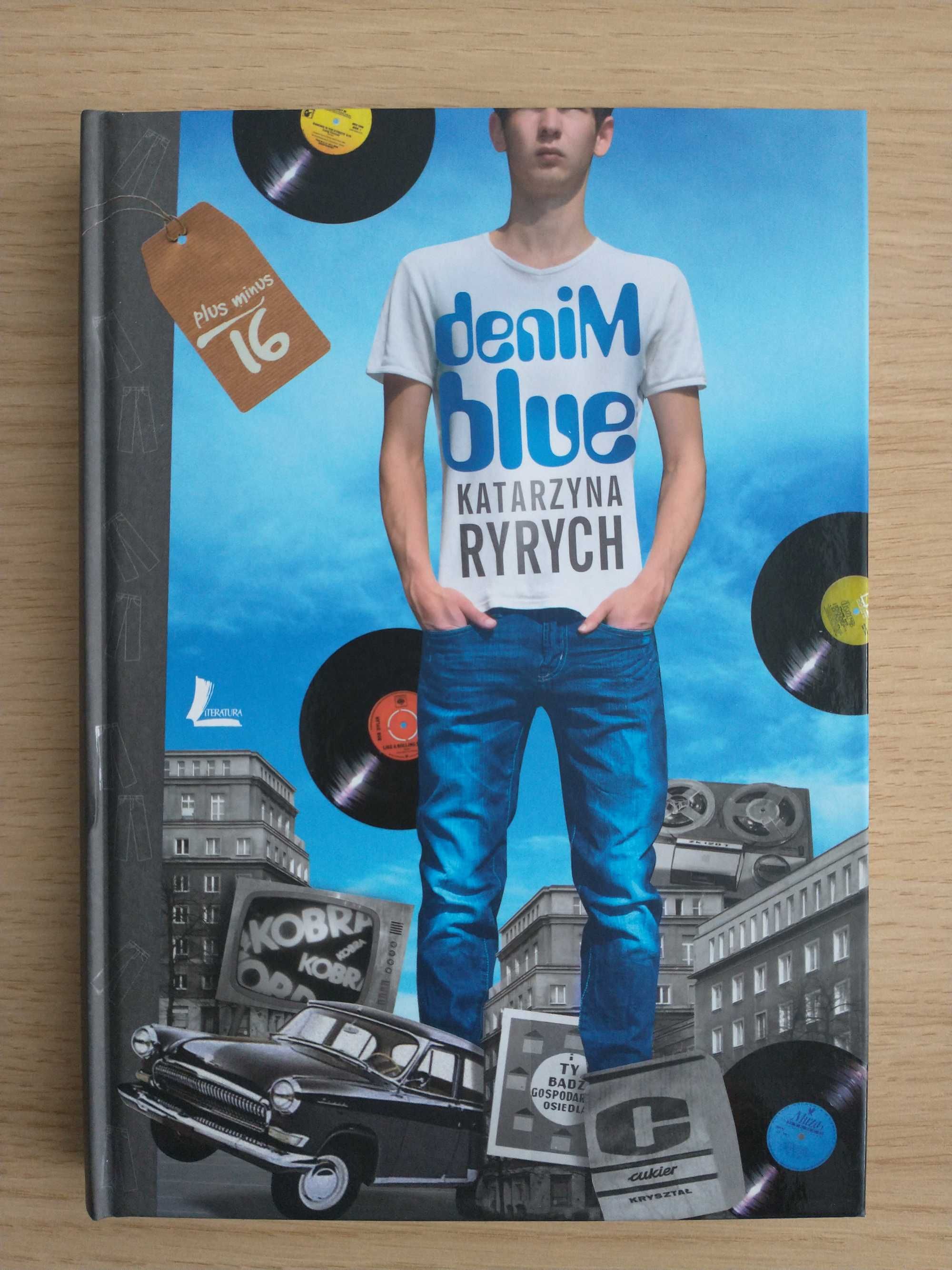 Książka dla młodzieży - Denim blue - Katarzyna Ryrych