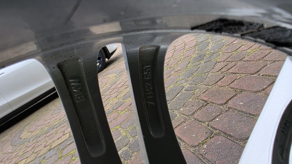 Koła BMW Styling 350, M pakiet, 18 cali, opony zimowe Nokian, Maxxis