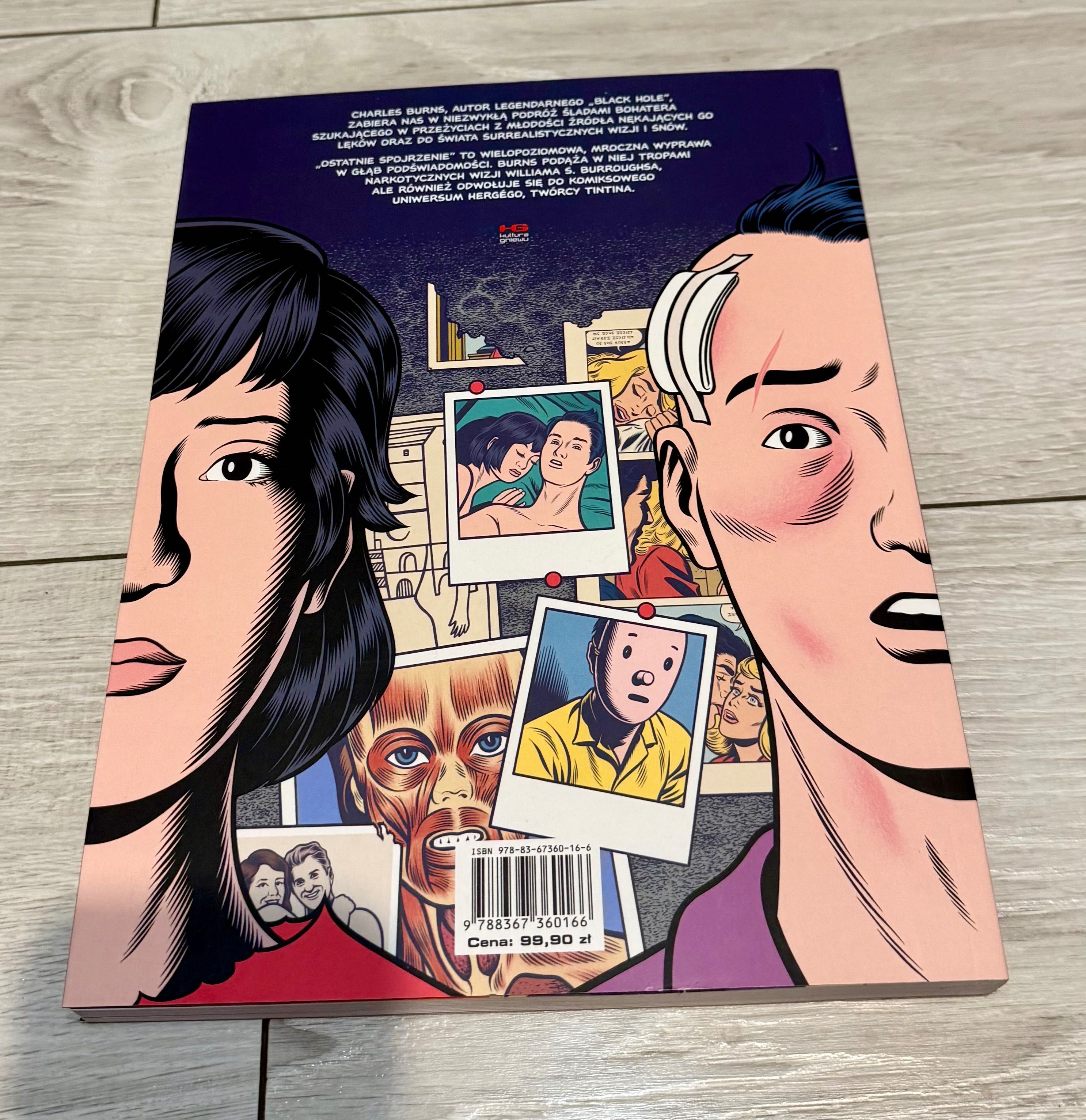 Ostatnie spojrzenie Charles Burns komiks psychologia dziwny love