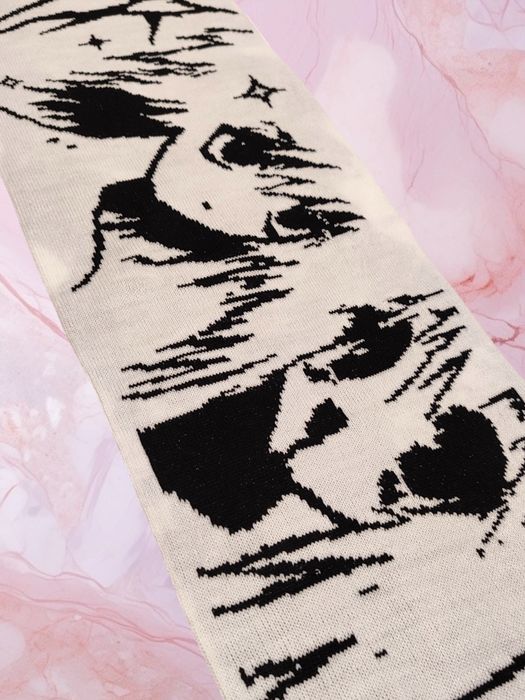 Аніме шарф з акрилу – стильно та тепло!