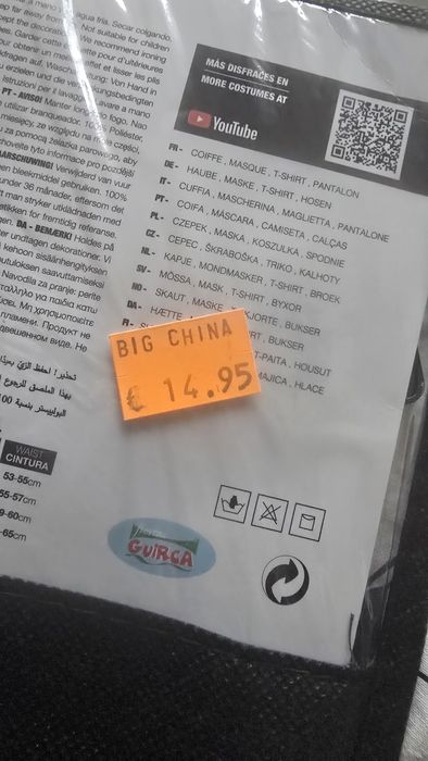 Disfarce de enfermeiro assustador